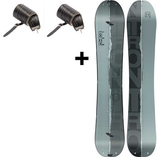 Splitboard + skins / NITRO Nomad 2024 + Peak by KOHLA skins