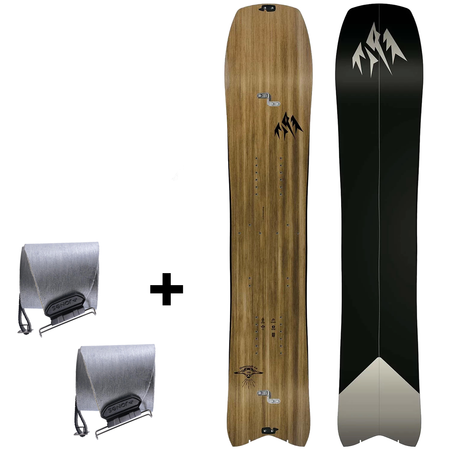 2025 | splitboard + skins / JONES Hovercraft 3D 2.0 + POMOCA Pre-Cut Nomad | THE EVOLVED BACKCOUNTRY RACER!