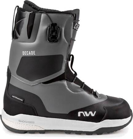 Buty snowboardowe NORTHWAVE Decade SLS 2023 | TF PRO Liner | dark grey / black