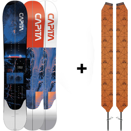 CAPITA Neo Slasher 2023 + UNION Climbing Skins by MONTANA | splitboard + skins | 151cm