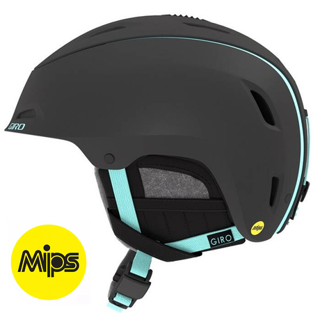 Damski kask narty / snowboard GIRO Stellar MIPS ® met coal / CLBRZ