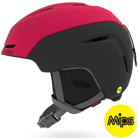 GIRO Neo JR MIPS ® | junior ski / snowboard helmet | matte bright pink