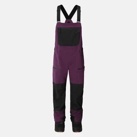 JONES Men's MTN Surf Recycled Bibs 2025 | 2L | 20K/20K | snowboard / splitboard | deep purple