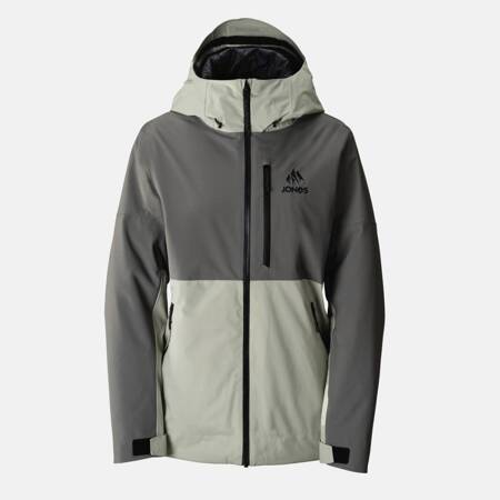 JONES Women's MTN Surf Recycled Shell Jacket | 20K/20K | 2L | snowboard / splitboards | smoke grey