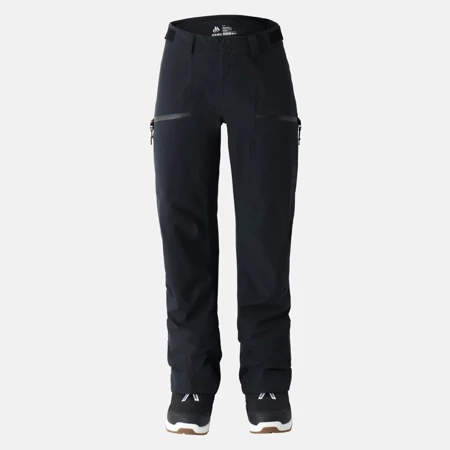 JONES Women's Shralpinist STRETCH Recycled Pants 2025 | GORE-TEX PRO | 3L | 30K/30K | snowboard / splitboard | stealth black