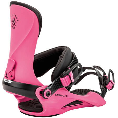 NITRO Cosmic 2025 | women's snowboard bindings | Progression Friendly Comfort | FACTORY CRAFT S.