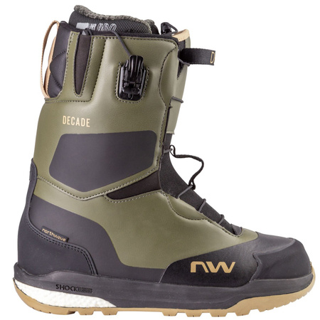 NORTHWAVE Decade SLS 2023 | snowboard boots | TF PRO Liner | green forest / black