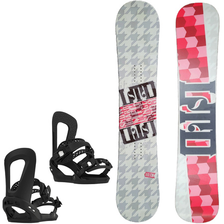 SET: LTD MFG 141cm snowboard + BATALEON E-stroyer 2024 size S bindings