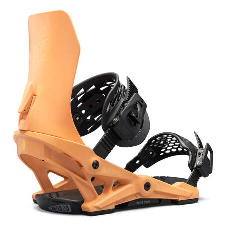 YES x NOW x LOBSTER Rebel women snowboard bindings 2025 | SkateTech ® | alpenglow