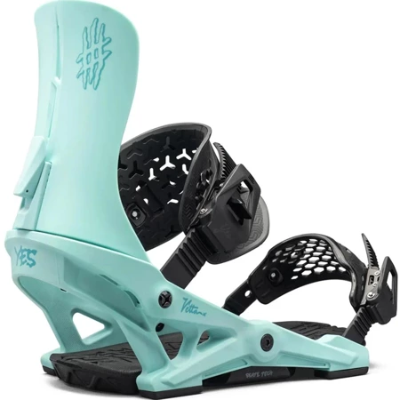 YES x NOW x LOBSTER Vetta women snowboard bindings | SkateTech ® | iceberg