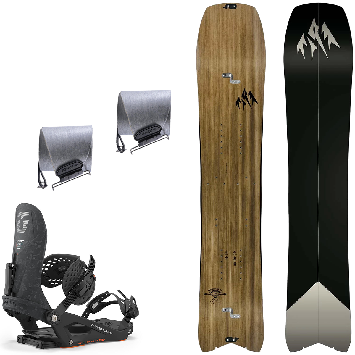 SET 2024: JONES Hovercraft 3D 2.0 splitboard & POMOCA skins +