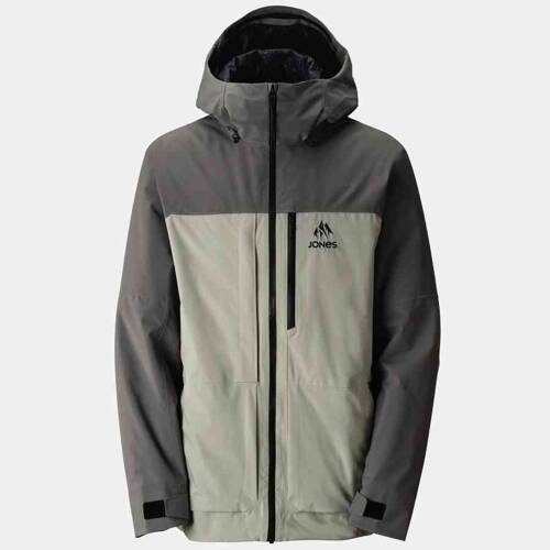 JONES Men's MTN Surf Recycled Jacket 2025 | 20K/20K | 2L | snowboard / splitboards | smoke grey