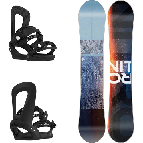 SET 2024: snowboard NITRO Prime VIEW + bindings BATALEON E-stroyer | GET OUT & ENJOY THE RIDE