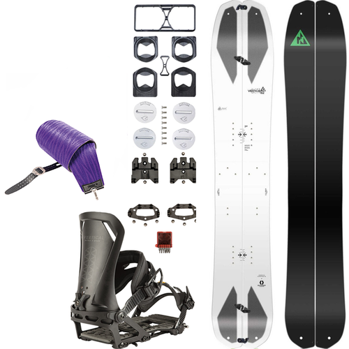 SET NITRO Vertical 2025: splitboard & skins & bindigns ST x SPARK + pucks IBEX | 162cm