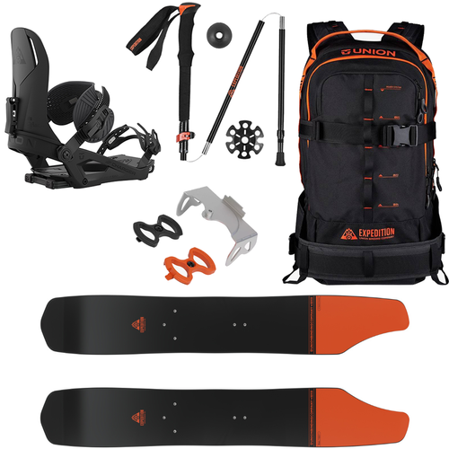 Skis + bindings + backpack + poles + crampons UNION Rover / Charger 2023 