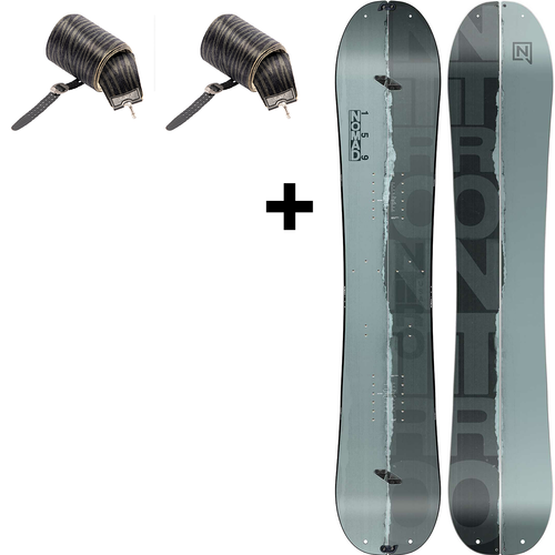 Splitboard + skins / NITRO Nomad 2025 + Peak by KOHLA skins