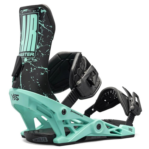 YES x NOW x LOBSTER Airmaster 2025 | snowboard bindings | SkateTech ® | blue | NOTE