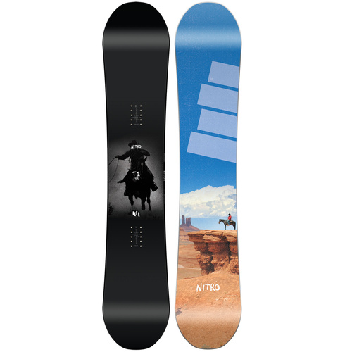 NITRO T1 2025 | deska snowboardowa | THE LEGENDARY FREESTYLE PRO CHOICE