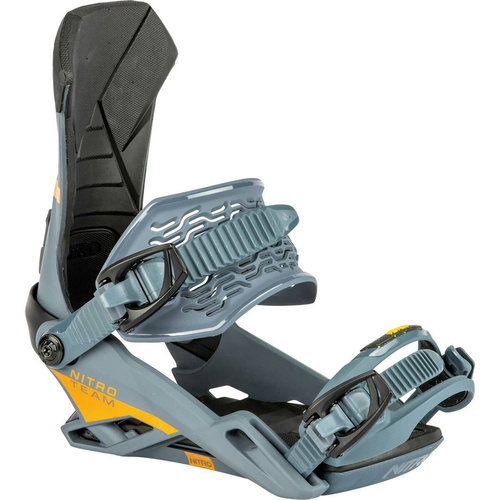 NITRO Team 2025 | snowboard bindings | VIBRAM ® | ultra black | THE AWARD-WINNING ALL-MOUNTAIN INTERFACE