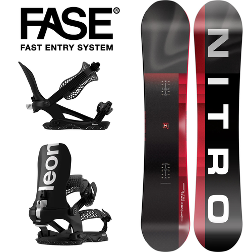 SET 2026: NITRO Team PRO + BATALEON Blaster AW FASE ® | snowboard + wiązania