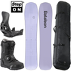 ZESTAW 2026: BATALEON Cruiser 3BT™ + NITRO Step On ® + Profile TLS + Cargo Board Bag | snowboard + wiązania + buty + pokrowiec
