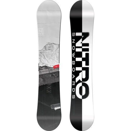  NITRO Prime RAW 2025 | snowboard | FLAT OUT ROCKER