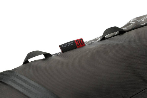 NITRO Splitpack 30 Snow Backpack 2025 | plecak splitboardowy / snowboardowy / narciarski | 22-30l / 920g! z usztywniaczem i mocowaniem na kask | kompatybilny z bukłakiem i protektorem KOROYD | phantom