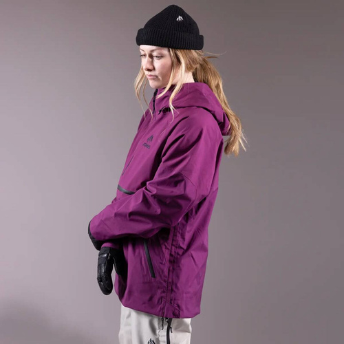 JONES Women's MTN Surf Recycled Anorak 2025 | snowboard / splitboard | 20K/20K | 2L | deep prurple
