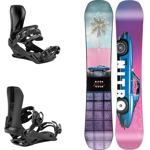 SET NITRO 2025: Cheap Thrills + One ULTRA BLACK | snowboard + bindings