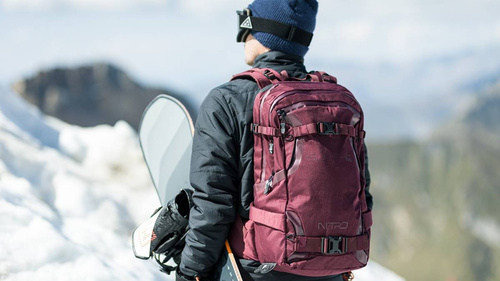 NITRO Slash 25 PRO 2025 | snowboard / splitboard backpack| phantom