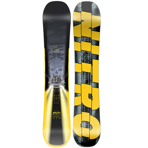 NITRO Beast 2025 | snowboard | Unleash the Freestyle Machine.