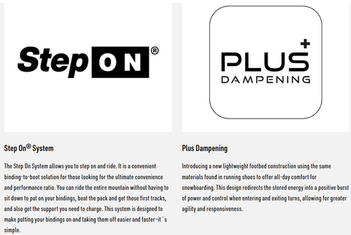 NITRO Step On ® + Profile TLS 2026: snowboard bindings + boots | HEAT Modlable | BOA ® | The Ultimate Fit & Convenient Interface | black & black