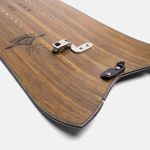 JONES Hovercraft 3D 2.0 2025 + POMOCA Pre-Cut Nomad skins | splitboard + foki | THE EVOLVED BACKCOUNTRY RACER!