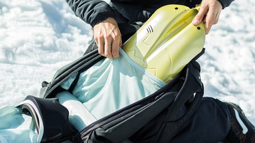 NITRO Splitpack 30 Snow Backpack 2026 | plecak splitboardowy / snowboardowy / narciarski | 22-30l / 920g! z usztywniaczem i mocowaniem na kask | kompatybilny z bukłakiem i protektorem KOROYD | phantom