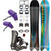 ZESTAW NITRO 2025:  Squash Split & Vertical by KOHLA + Vertical ST x SPARK | splitboard & foki + wiązania & pucki