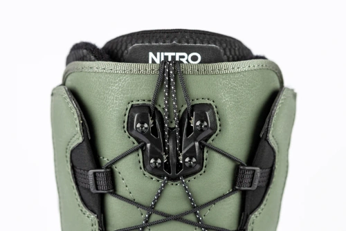 NITRO Step On ® + Profile TLS 2026: snowboard bindings + boots | HEAT Modlable | BOA ® | The Ultimate Fit & Convenient Interface | shadow & black
