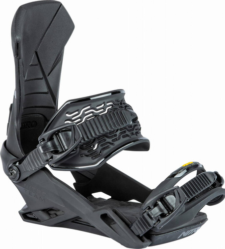 NITRO Team 2025 | snowboard bindings | VIBRAM ® | ultra black | THE AWARD-WINNING ALL-MOUNTAIN INTERFACE