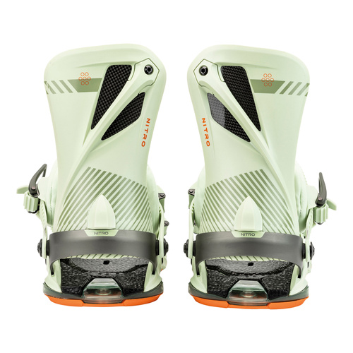 NITRO Phantom+ 2025 | wiązania snowboardowe | The Future of Precision Boarding Is Here! | soft lime