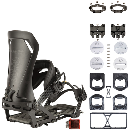 ZESTAW 2026: NITRO Vertical ST & pucks x SPARK R&D | wiązania splitboardowe & pucki | ST TECH / SMOOTH TOURING | Tesla T1 | VIBRAM ®