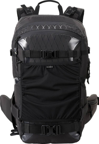 NITRO Slash 25 PRO 2025 | plecak snowboard / splitboard | usztywniaczem i mocowaniem na kask | kompatybilny z bukłakiem i protektorem KOROYD | phantom