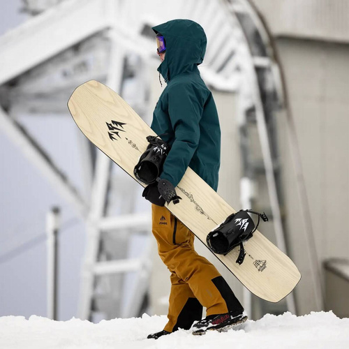 JONES Women's Shralpinist Stretch Recycled Bibs 2025 | damskie spodnie snowboard / splitboard | 3L | 30K/30K | sierra brown