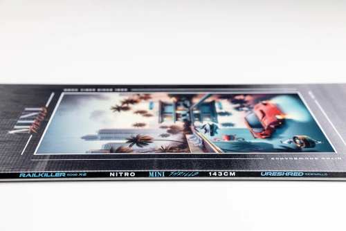 NITRO Mini Thrills 2026 + BATALEON E-stroyer BLACK / white | juniorski snowboard + wiązania