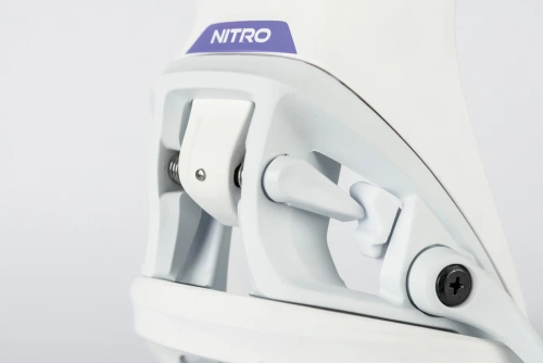 NITRO Step-On ® 2026 | women's snowboard bindings | The Ultimate Convenient Interface | white