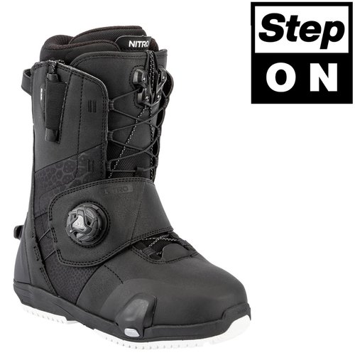 NITRO Monarch Step On ® TLS 2026 | damskie buty snowboardowe / termoformowalne | HEAT Moldable | BOA ® | Classy All-Mountain Convenience