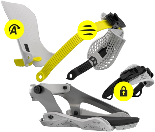 DAMSKI ZESTAW 2026: NITRO Mercy + BATALEON Blaster AW FASE ® | snowboard + wiązania