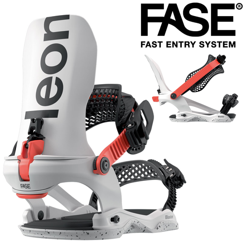 BATALEON Blaster AW FASE ® | snowboard bindings | AsymWrap™ | white