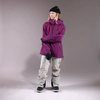 JONES Women's MTN Surf Recycled Anorak 2025 | damska kurtka kangurka snowboard / splitboard | 20K/20K | 2L | deep prurple