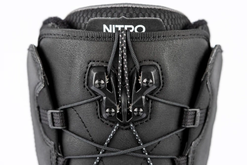NITRO Step On ® + Profile TLS 2026: wiązania + buty snowboardowe | HEAT Modlable | BOA ® | The Ultimate Fit & Convenient Interface | black & black
