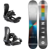 SET NITRO 2026: Cinema GULLWING + Talent ULTRA BLACK | snowboard + bindings