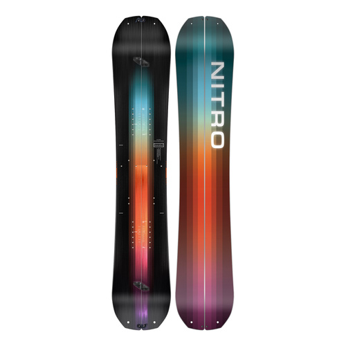 SET 2025: NITRO Team Split & Peak + UNION Charger | splitboard & skins + bindings